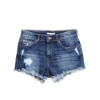 Denim blue short resmi