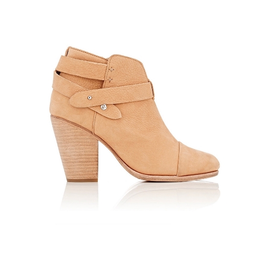 Nude ankle boots resmi