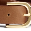 Belt with metal buckle resmi