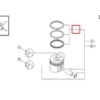 Изображение Linde DZ04280565 Motor Piston Segmanı - DEUTZ 351 Serisi H30