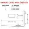 صورة Forklift Çatalı 41 Ayna F2A 80X40X1200