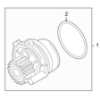 Изображение VW03L121011G Devirdaim / Su Pompası – Linde 392, 393 ve 394 Serisi (VW038121011J)