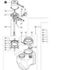 Изображение Linde Forklift 0039761122 Hidrolik Motor 360 ve 372 Serisi 1.2KW