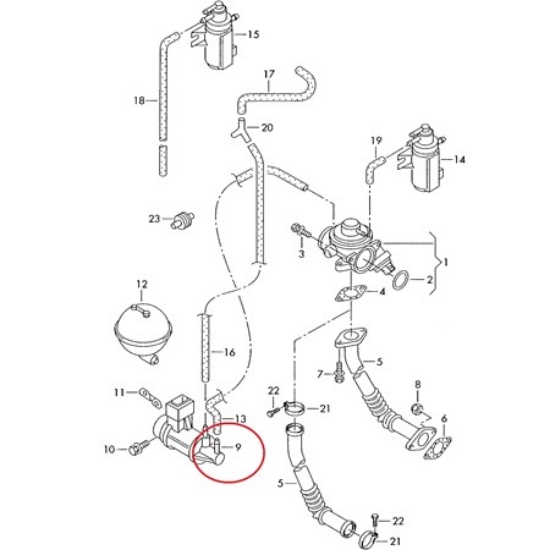 Изображение Linde Forklift 0009441821 Solenoid Valf