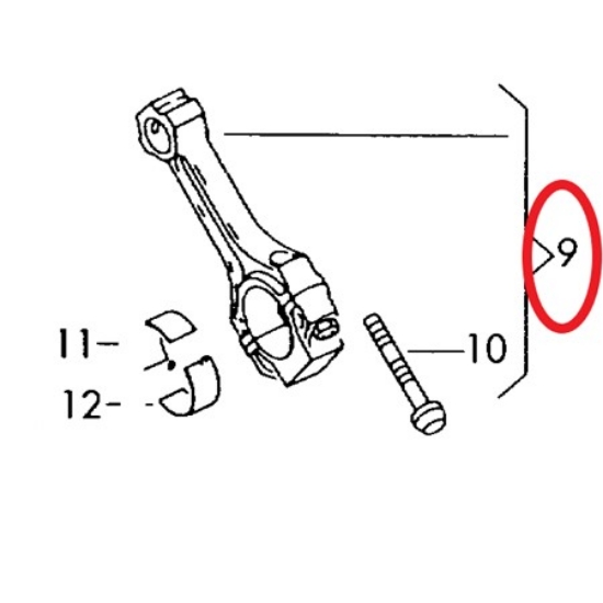 Linde Forklift VW038198401J Piston Kolu resmi