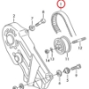 Linde Forklift VW056109119A (VW026109119B) Triger Kayışı resmi