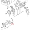 Linde Forklift VW068121039G Pompa Kayışı resmi