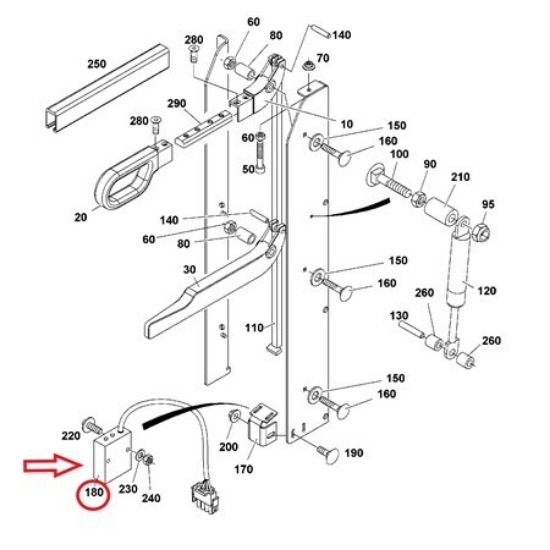 Изображение Jungheinrich Forklift 50036916 Sensör