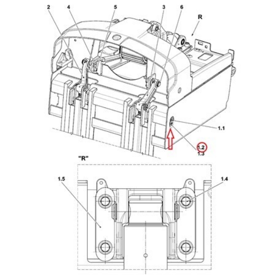 Picture of Jungheinrich Forklift 51024714 Axle