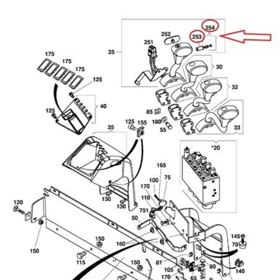 Изображение Jungheinrich Forklift 50058848 Switch