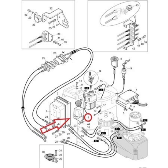 Изображение Still Forklift 95325558 Acil Stop Anahtarı