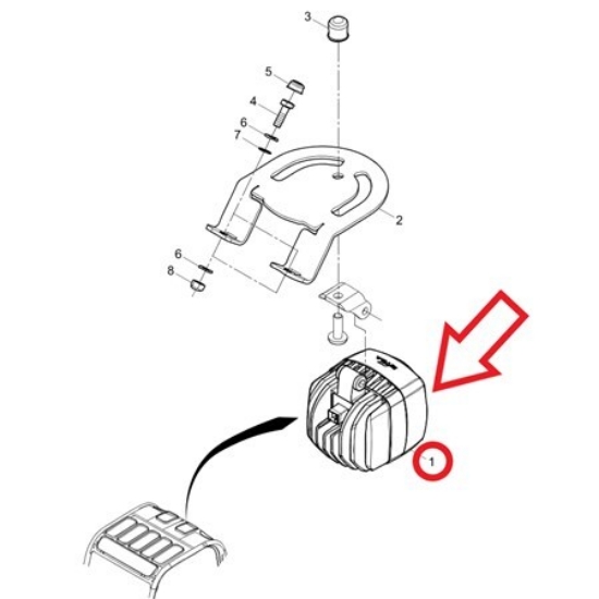 Изображение Still Forklift 0009740305 Blue Spot (RZ20-60-70)